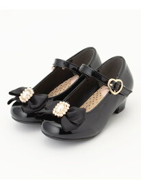 【SALE／30%OFF】エナメルヒールパンプス ANY KIDS エニィ シューズ・靴 パンプス ホワイト ブラック【RBA_E】[Rakuten Fashion]