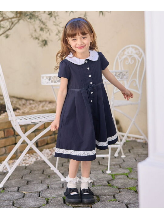 楽天市場】【SALE／20%OFF】襟付き 半袖 ワンピース any FAM KIDS  