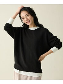 【SALE／50%OFF】ラメガーターニット ANY エニィ トップス ニット グリーン オレンジ ブラック ベージュ【RBA_E】[Rakuten Fashion]