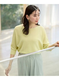 【SALE／30%OFF】アクリルガーターニット ANY L エニィ トップス ニット ベージュ イエロー グレー ブルー ネイビー ブラウン グリーン【RBA_E】[Rakuten Fashion]