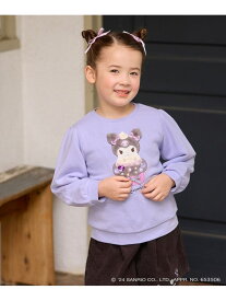 【SALE／30%OFF】【any FAM×サンリオキャラクターズ】カップケーキトレーナー ANY KIDS エニィ トップス スウェット・トレーナー パープル グリーン ベージュ【RBA_E】[Rakuten Fashion]