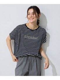 【SALE／20%OFF】エニィファンクションフレンチスリーブTシャツ ANY L エニィ トップス カットソー・Tシャツ ブルー ブラック グレー ピンク イエロー ホワイト【RBA_E】[Rakuten Fashion]