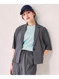 【SALE／30%OFF】7daysデイリーリラックスジャケット(セットアップ着用可) ANY L エニィ ジャケット・アウター テーラードジャケット・ブレザー ブラック グレー ベージュ【RBA_E】【送料無料】[Rakuten Fashion]