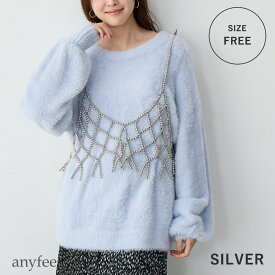 《スーパーセール 限定クーポン》パールビスチェ anyfee エニフィー 大きいサイズ プラスサイズ レディース LL 3L 4L 5L ぽっちゃり ゆったり 体型カバー