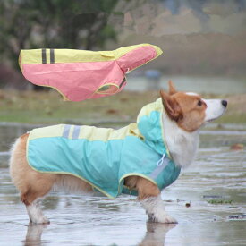 小型犬 犬用 雨 レインポンチョ 大型犬用 中型犬 レインウェア カッパ ポンチョ 小型犬 犬服 雨具 防水 通気 防風 犬用 犬用