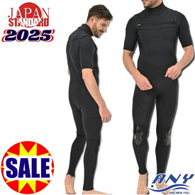 【即日出荷】シーガル 3mm チェストジップ 2025年 改良型 ANDNEWYOU ウエットスーツ メンズ3ミリ ウェットスーツ フロントジップ サーフィン ダイビング シュノーケル伸縮 伸縮性 耐久 耐久性 丈夫 防風 防水 メンズ 男性 大きいサイズ 半袖 ジャージ