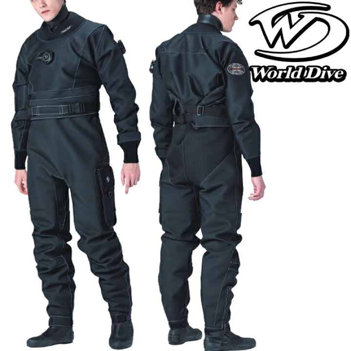楽天市場】World Dive IC7200 ダイビング ドライスーツ シェルドライ 