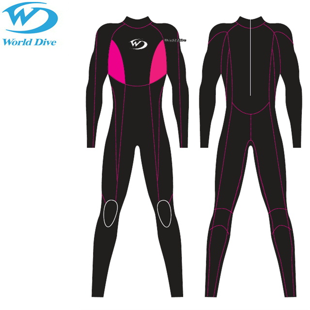 楽天市場】World Dive 5mm ウェットスーツ レディース 女性用 バック 
