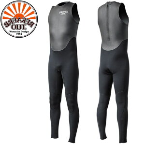 BREAKER OUT ブレーカーアウト ロングジョン #204 2ミリサーフィン 2mm ウェットスーツ スキン ウエットスーツSUP ウェイクボード バックジップ