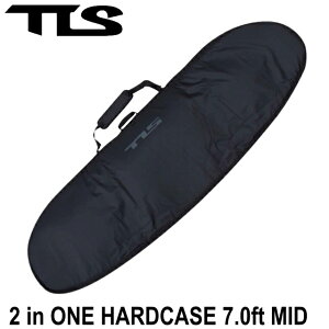 TLS 2 in ONE HARDCASE 7.0ft MID ハードケース ボードケース ボードカバー TOOLSサーフボード サーフィン ファンボードボード フィッシュ