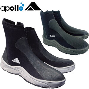 apollo �A�|�� �o�C�I�v���_�C�u�u�[�c bio pro dive boots �_�C�r���O �u�[�c5mm 5�~�� �J�����_�[�\�[�� �G���{�X�\�[�� �I�y���� �_�C�r���O�u�[�c