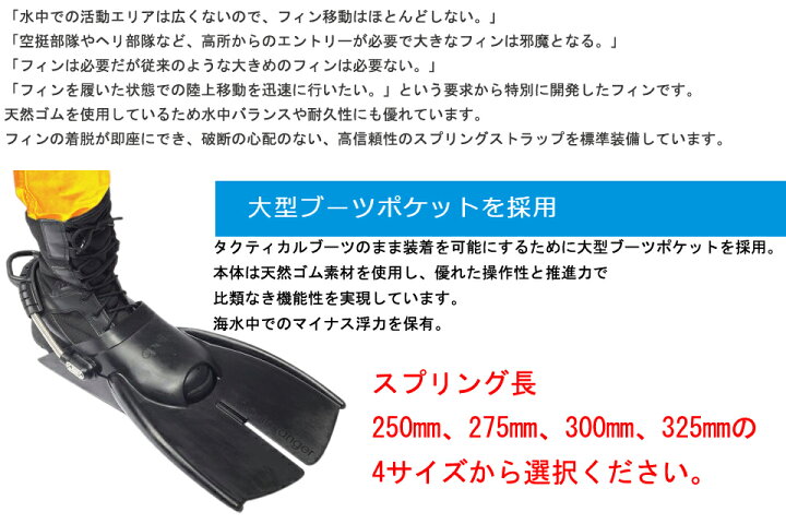 楽天市場】apollo アポロ 日本潜水機 バイオフィン レンジャー bio-fin 