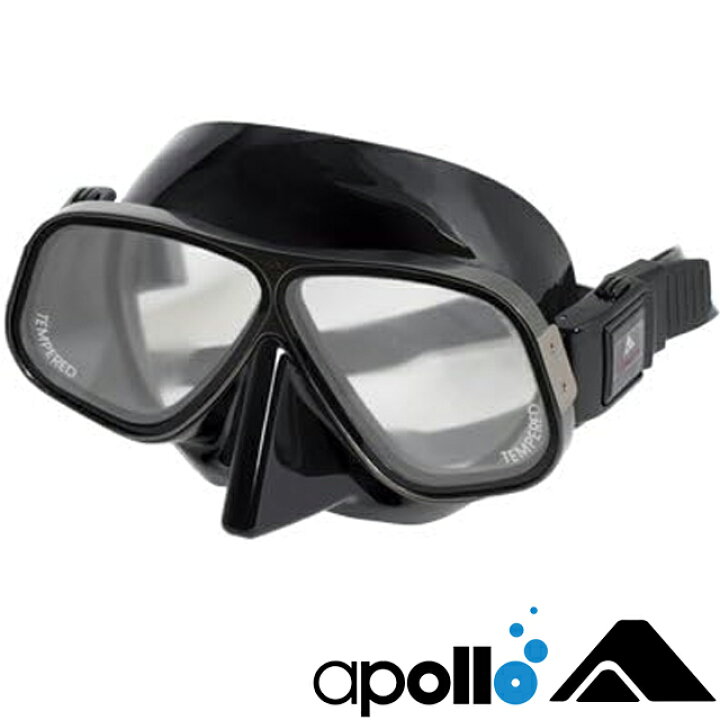 楽天市場】apollo アポロ 日本潜水機 バイオメタルマスク pro ダーク 
