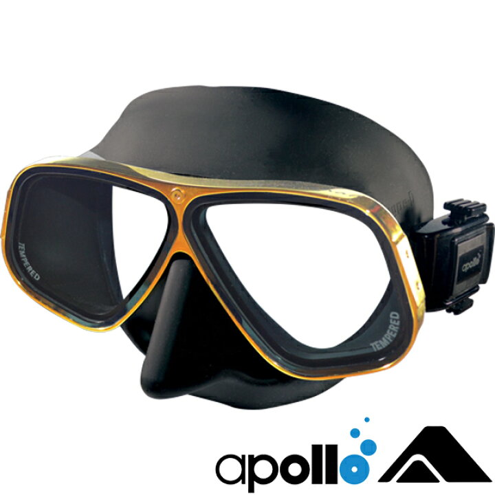 楽天市場】apollo アポロ 日本潜水機 バイオメタルマスク pro  