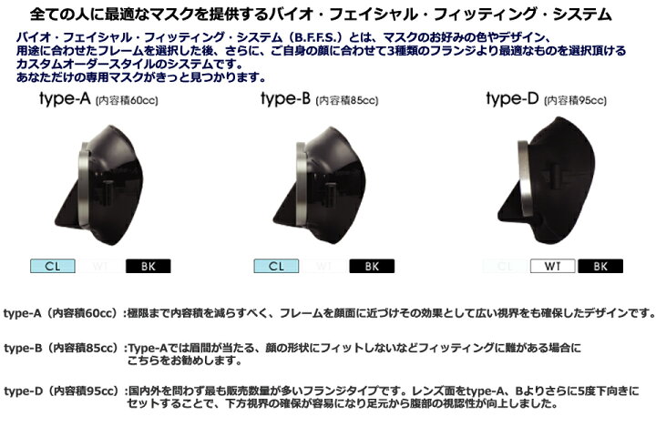 楽天市場】apollo アポロ 日本潜水機 バイオメタルマスク PREMIUM 