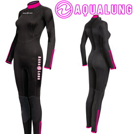 アクアラング AQUALUNG レディメイドウェットスーツ 5mmReady Made Wet Suits レディース 女性 ダイビング 防寒 寒冷地 伸縮性ウエットスーツ スキューバ ウェットスーツ スクーバ ジャージ