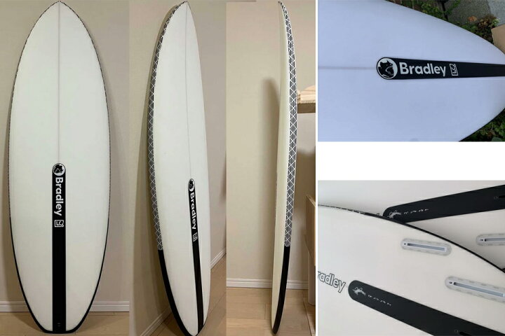 楽天市場】BRADLEY SURFBOARDS Unicorn LC6 サーフボード ショート 