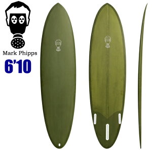 Mark Phipps Surfboard 6f10 ONE BAD EGG MIDLENGTH T[t{[h~bhOX t@{[h Thruster XX^[ FUTURE t[`[ 6.10