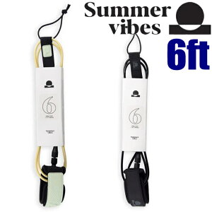 SUMMER VIBES 6FT SURFBOARD LEASH 6FT [VR[hhbvR[h T[tB T[t{[h 6tB[g DEFLOW ft[