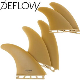 DEFLOW TW 5 FIN SET 5フィン セット ツイン サーフィン サーフボードフィン ボードフィン センターフィン サイドフィン リアフィン　デフロー