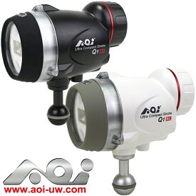 AOI エーオーアイ カメラストロボ フラッシュ ダイビングUCS-Q1-RC ウルトラコンパクトストロボ RCオリンパス TG 水中ライト700ルーメン ライト カメラ LED