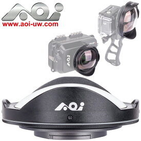 AOI UWL-03PROII ワイドアングルコンバージョンレンズ 0.73X #21801 ダイビングワイドレンズ 水中撮影 カメラレンズ アクションカメラ GoPro DJI Insta360広角レンズ 水中カメラ レンズ