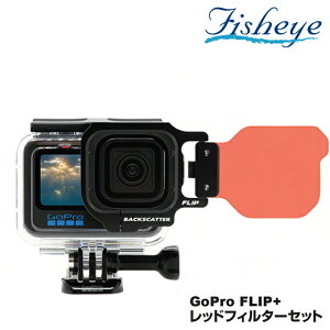 GoPro �S�[�v�� �t���b�v�v���XHERO11 FLIP+���b�h�t�B���^�[ �F���␳ �t�B���^�[�Z�b�g �J���[ �J�u�� �B�e Fisheye �t�B�b�V���A�C 21460