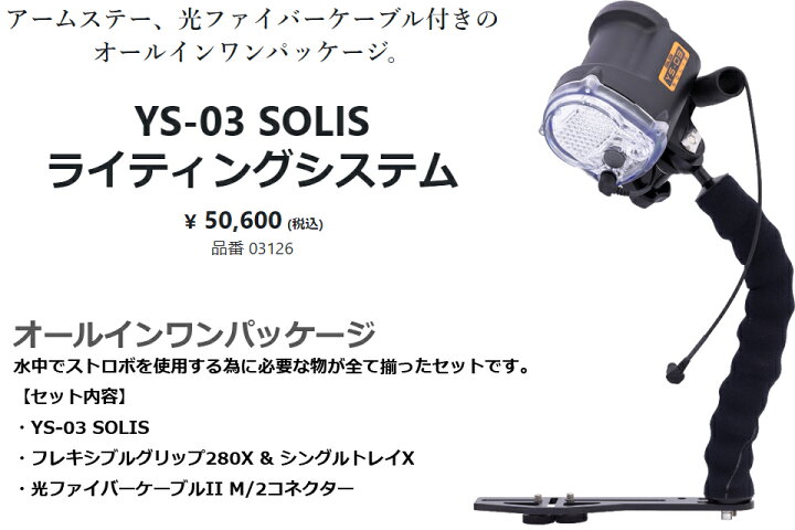 楽天市場】SEA&SEA シーアンドシー ストロボ アーム オールインワン 
