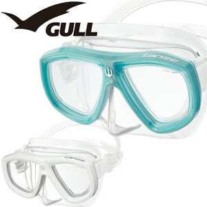 GULL GM-1272C LANZE クリアシリコン ダイビング マスク シリコンマスクガル ランツェ スノーケリング スキンダイビング