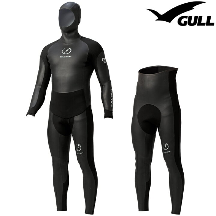 楽天市場】GULL ガル APNEA TOPPER & LONG PANTS アプネアタッパー  