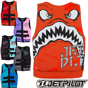 JETPILOT WFbgpCbg CtWPbg LbYJA20211 THE CAUSE SHARK F/E KIDS NEO VESTCtxXg WjA qǂ oCNR[YV[N CWP