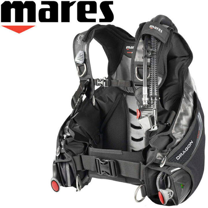 楽天市場】マレス ドラゴン SLS 417223 ダイビング BCD インフレーター 
