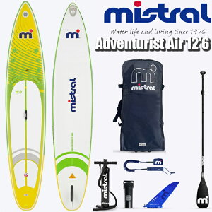 MISTRAL ~Xg Ct[^u SUP SUP{[h Ahxc[Xg GA[ADVENTURIST air 12'6 x 30.0" Paddle & Leash set ph[VZbgX^hAbv ph{[h GA[Tbv Ct