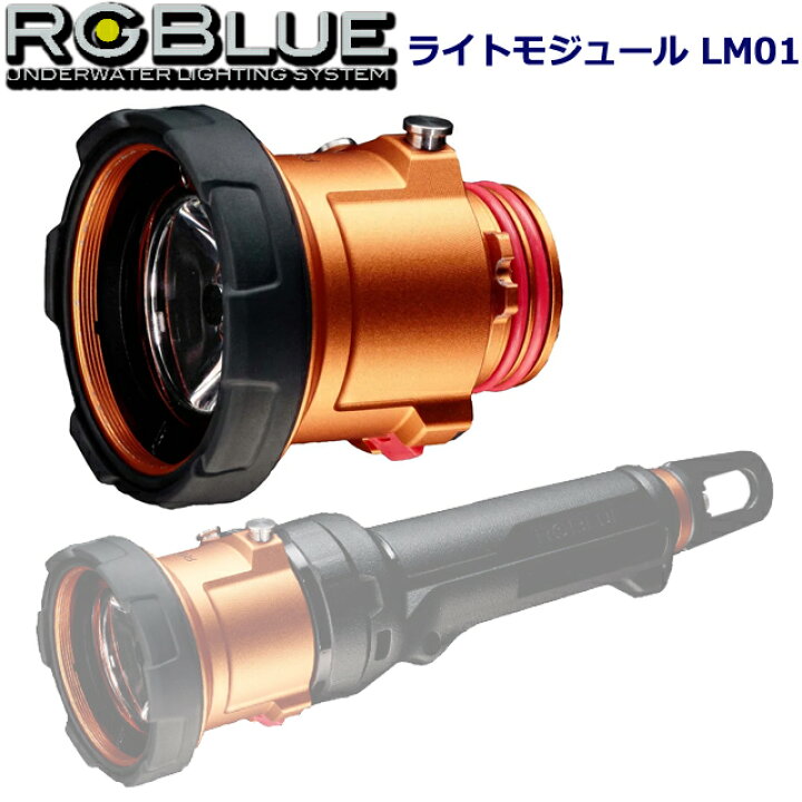 楽天市場】RGBLUE RGBS-LM01 Light Module LM01 ダイビング 水中ライト 