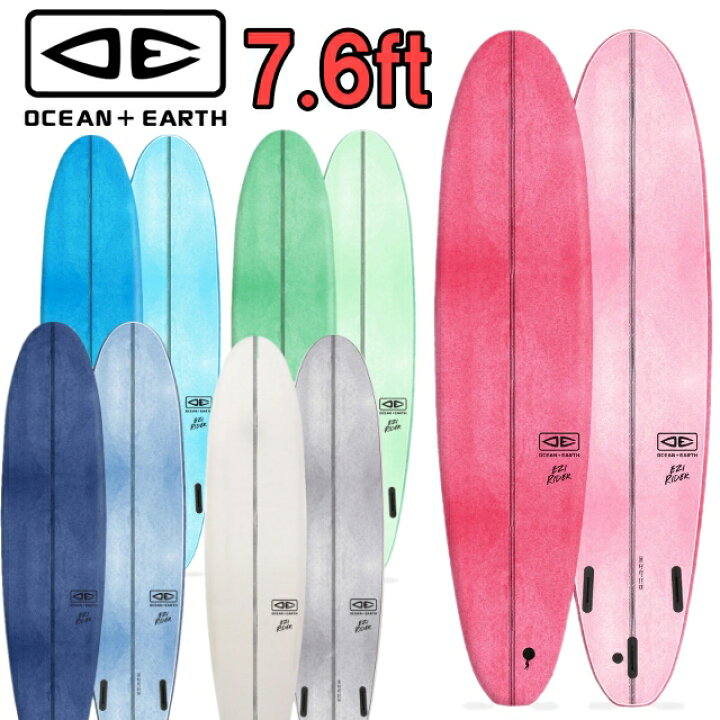 楽天市場】OCEAN&EARTH EZI-RIDER SOFTBOARD 7.6ft サーフボード 