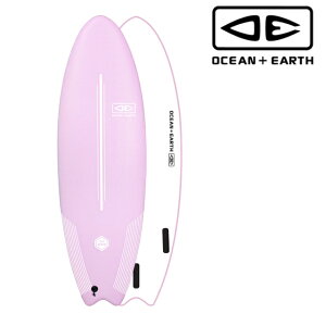 OCEAN&EARTH EZI-RIDER SOFTBOARD 5.6ft �T�[�t�{�[�h �\�t�g�{�[�h�I�[�V�����A���h�A�[�X �C�[�W�[���C�_�[ 5'6" 5.6ft�@�T�[�t�B�� �X�|���W�{�[�hEPS �X���X�^�[ �g���C 5.6 O&E �s���N PINK