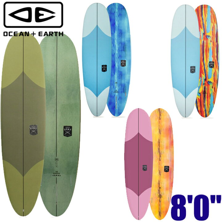 OCEAN&EARTH 8ftサーフボード スポンジボード 美品 - マリンスポーツ