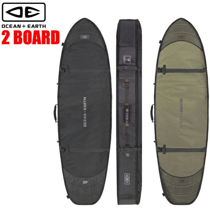 楽天市場】OCEAN&EARTH HYPA FISH/SHORT TRAVEL COVER 2 BOARD 