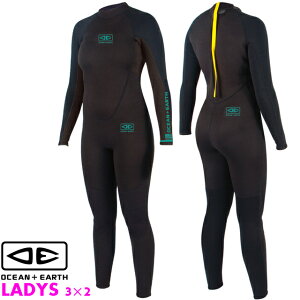 OCEANEARTH O&E WETSUITS LADIES STEAMER 3/2mmEFbgX[c fB[X tX[c3×2~ EGbgX[c W[t EFbgX[c T[tB I[VA[X 3mm