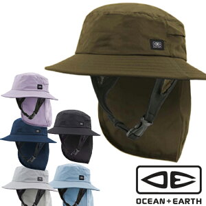 O&E OCEANEARTH INDO STIFF PEAK SURF HAT T[tnbgI[VAhA[X T[tB T[tLbv }nbgr[`nbg T[tBnbg UVnbg