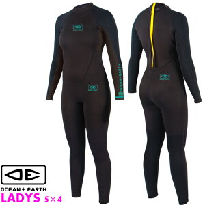 OCEANEARTH O&E WETSUITS LADIES STEAMER 5/4mmEFbgX[c fB[X tX[c5×4~ EGbgX[c W[t EFbgX[c T[tB I[VA[X