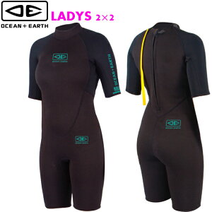 OCEANEARTH O&E WETSUITS LADIES SPRING SUIT 2/2mm EFbgX[c fB[XXvO 2~ EGbgX[cEFbgX[c T[tB I[VA[X 2mm