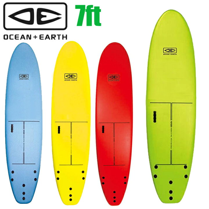 楽天市場】OCEAN&EARTH SURF SCHOOL SOFTBOARD 7ft ソフトボード 