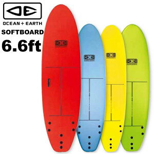 OCEAN&EARTH SURF SCHOOL SOFTBOARD 6.6ft T[t{[hI[VA[X T[tB \tg{[h X|W{[h 6.6EPS O{[h O@O&E
