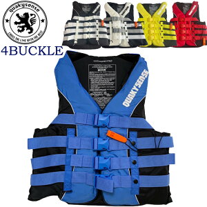 quakysense WILLOW 2nd STORY 4BUCKLE LIFE VEST CtWPbgNG[L[ZX 4obN CtxXg oCN WFbg obN