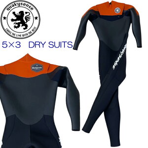 quakysense DRY SUITS MENS LADYS Y fB[X 5×3~NG[L[ZX hCX[c 5mm 3mm X^_[hn PWCoCN h ۉ EFbgX[c WFbg Z~hCX[c