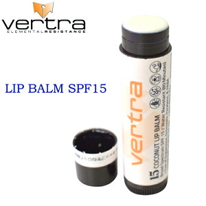 VERTRA LIP BALM SPF15 Ă~߃bv bvN[ Ď~߃o[g Ăh~ ~l UV UVveNg T[tB AEghA}X|[c Xm[{[h UVJbg O