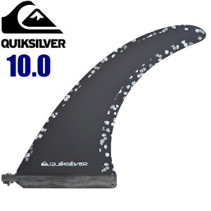 QUIKSILVER QS SINGLE FIN 10 BLACK {bNXtBNCbNVo[ T[tB T[t{[h tB VO{bNX