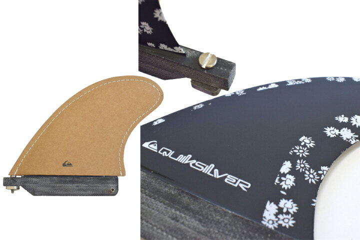 楽天市場】QUIKSILVER QS SINGLE FIN 10 BLACK ボックスフィンクイック 