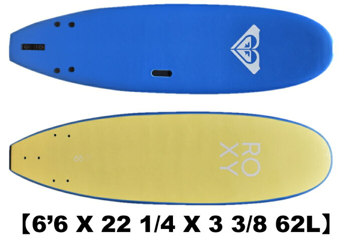 楽天市場】ROXY ロキシー RX SSR SOFTBOARD 6.6ft 6.6フィートロキシー 